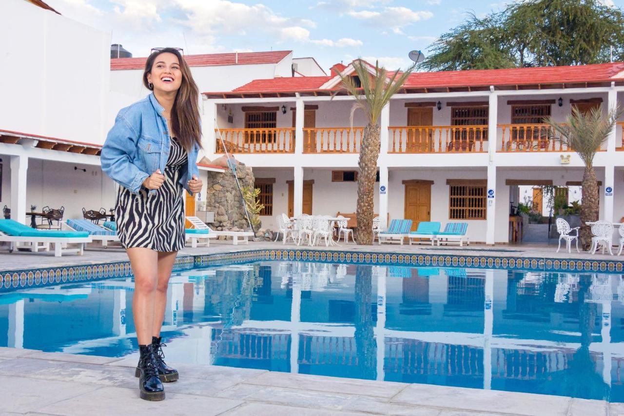 Hotel El Huarango Ica Bagian luar foto