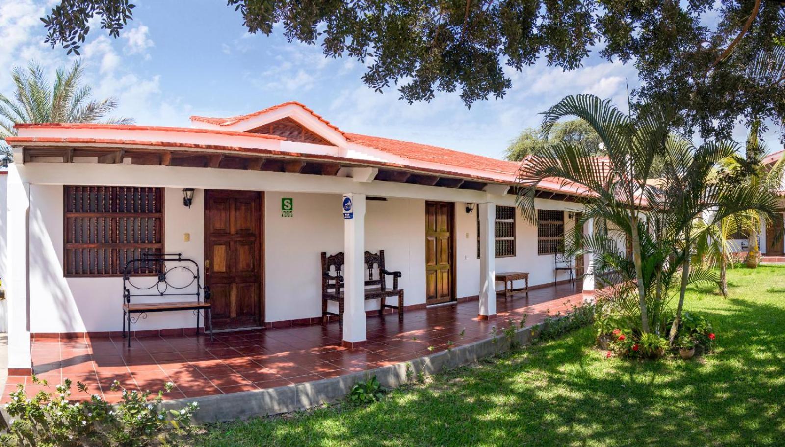 Hotel El Huarango Ica Bagian luar foto