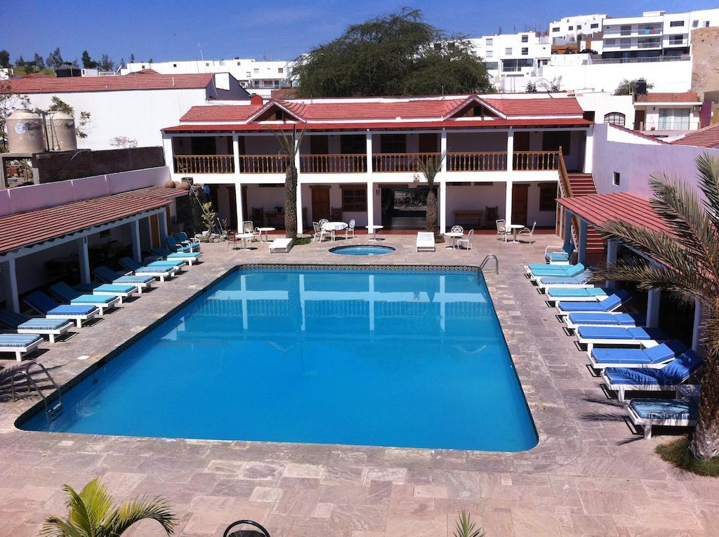 Hotel El Huarango Ica Bagian luar foto
