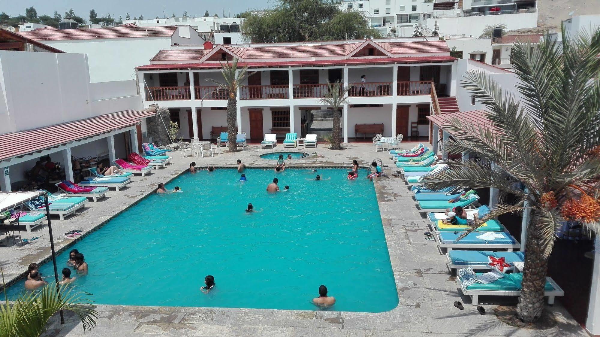 Hotel El Huarango Ica Bagian luar foto
